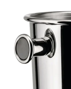 Alessi 5052 wine cooler stainless steel, 2 bottles Silver-coloured