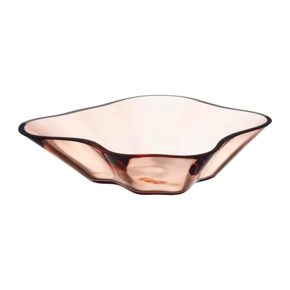 Iittala Aalto flower bowl 279x75 mm, Rio Brown Hot