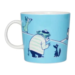 Moomin Arabia ABC Moomin mug 40 cl, F Blue Discount