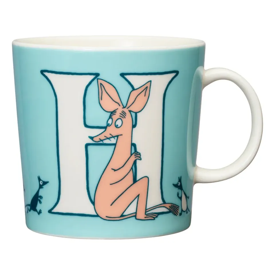 Moomin Arabia ABC Moomin mug 40 cl, H Blue