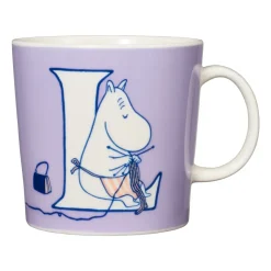 Moomin Arabia ABC Moomin mug 40 cl, L Purple Discount