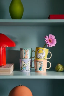 Moomin Arabia ABC Moomin mug 40 cl, M Purple Clearance
