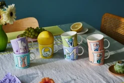 Moomin Arabia ABC Moomin mug 40 cl, M Purple Clearance