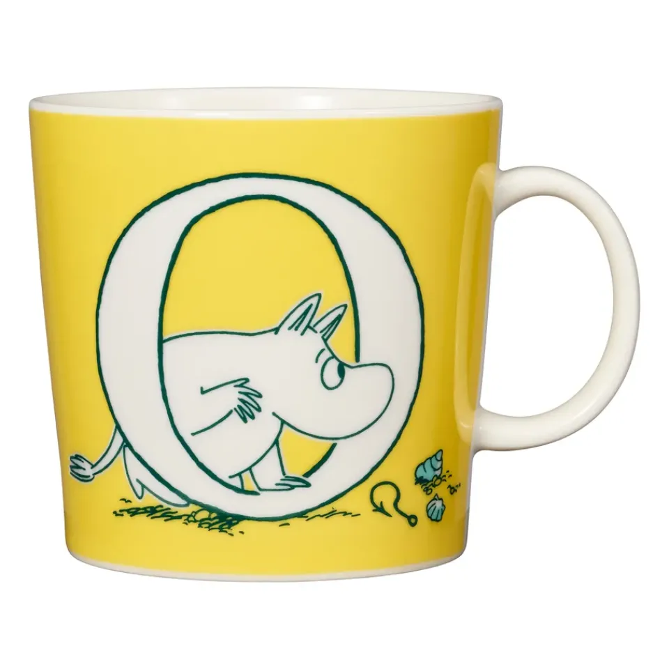 Moomin Arabia ABC Moomin mug 40 cl, O Yellow Best