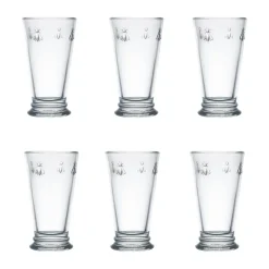 La Rochère Abeille drinkglass 46 cl 6-pack, Clear Transparent Outlet