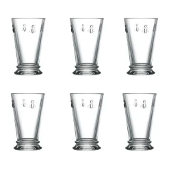 La Rochère Abeille longdrink glass 31 cl 6-pack, Clear Transparent
