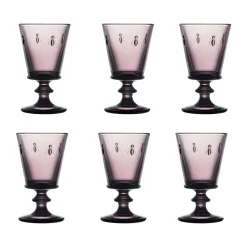 La Rochère Abeille wine glass 24 cl 6-pack, Aubergine Purple Discount