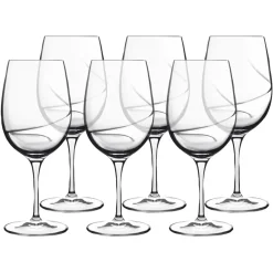 Luigi Bormioli Aero red wine glasses 6-pack, 57 cl Transparent Hot