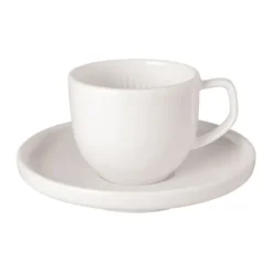 Villeroy & Boch Afina espresso cup 5 cl with saucer, White Online