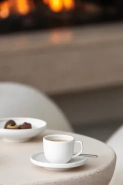 Villeroy & Boch Afina espresso cup 5 cl with saucer, White Online