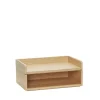 Hübsch Afour tray 33x22 cm 2-pack, Nature New