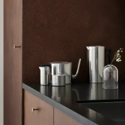 Stelton AJ cylinda-line coffee press kaffe 1 l, Stainless steel Silver-coloured Online
