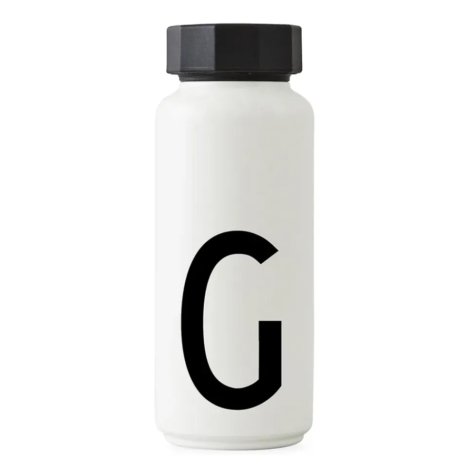 Design Letters AJ Vintage thermos, G White Hot