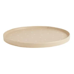 OYOY Aki tray Ø36 -5 cm, Beige Clearance