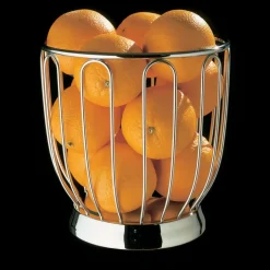 Alessi citrus basket, Ø22 cm Silver-coloured Best