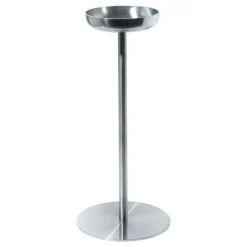 Alessi stand for wine cooler, Stainless steel Silver-coloured
