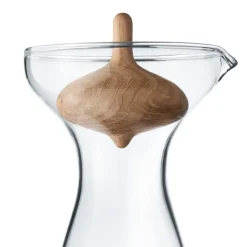Georg Jensen Alfredo glass decanter, 1 l Transparent Hot