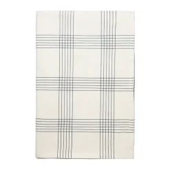 Broste Copenhagen Alice tablecloth, 160x300 cm, Black-Natural BlackBeige Clearance
