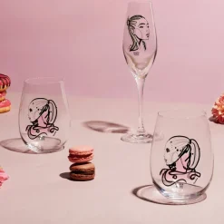 Kosta Boda All about you champagne glass 24 cl 2-pack, forever yours Transparent New