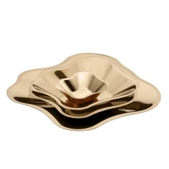 Iittala Alvar Aalto saucer rose gold, large 504 mm Gold-coloured Discount