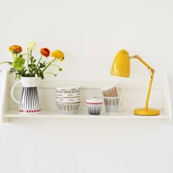 Superliving Amanda sugar bowl, white-tomato (red) RedWhite