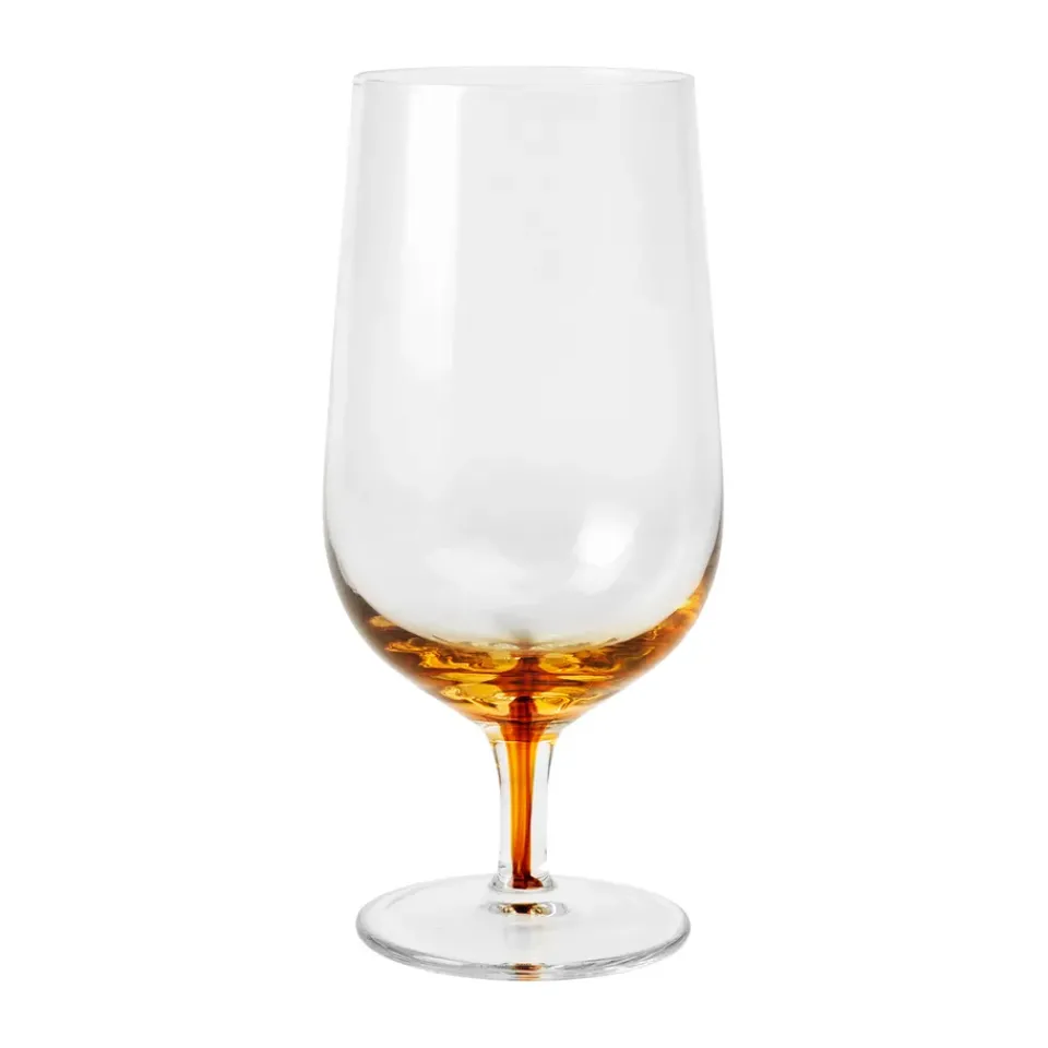 Broste Copenhagen Amber beer glass 50 cl, Caramel Brown Best