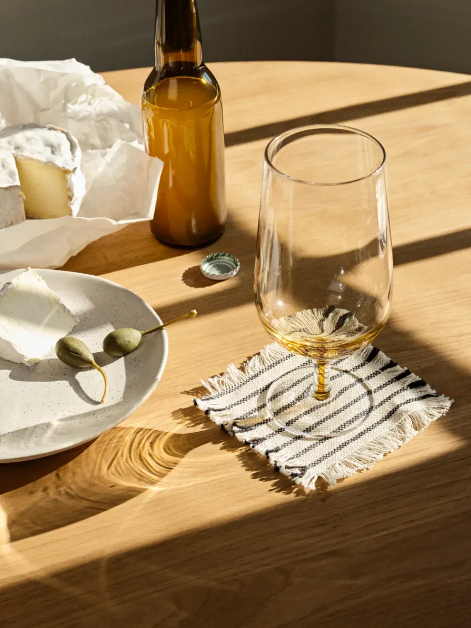 Broste Copenhagen Amber beer glass 50 cl, Caramel Brown Best