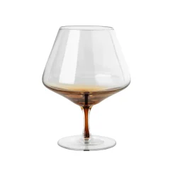 Broste Copenhagen Amber cognac glass, 45 cl Orange Discount