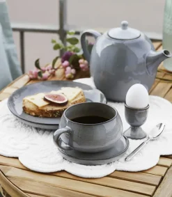 Lene Bjerre Amera cup and saucer, Grey Sale