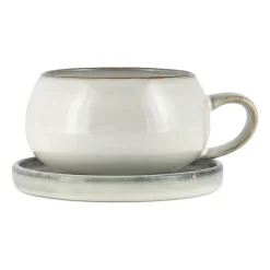 Lene Bjerre Amera cup and saucer, sands White Online