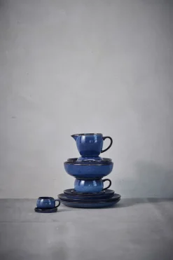 Lene Bjerre Amera espresso cup and saucer 8 cl, Blue Discount