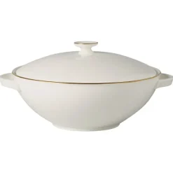 Villeroy & Boch Anmut Gold soup tureen, White Discount