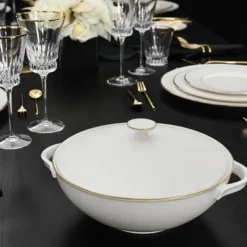 Villeroy & Boch Anmut Gold soup tureen, White Discount