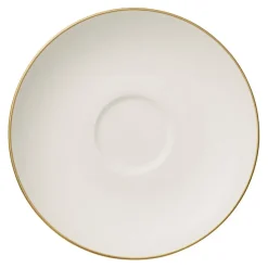 Villeroy & Boch Anmut Gold teacup saucer, White New