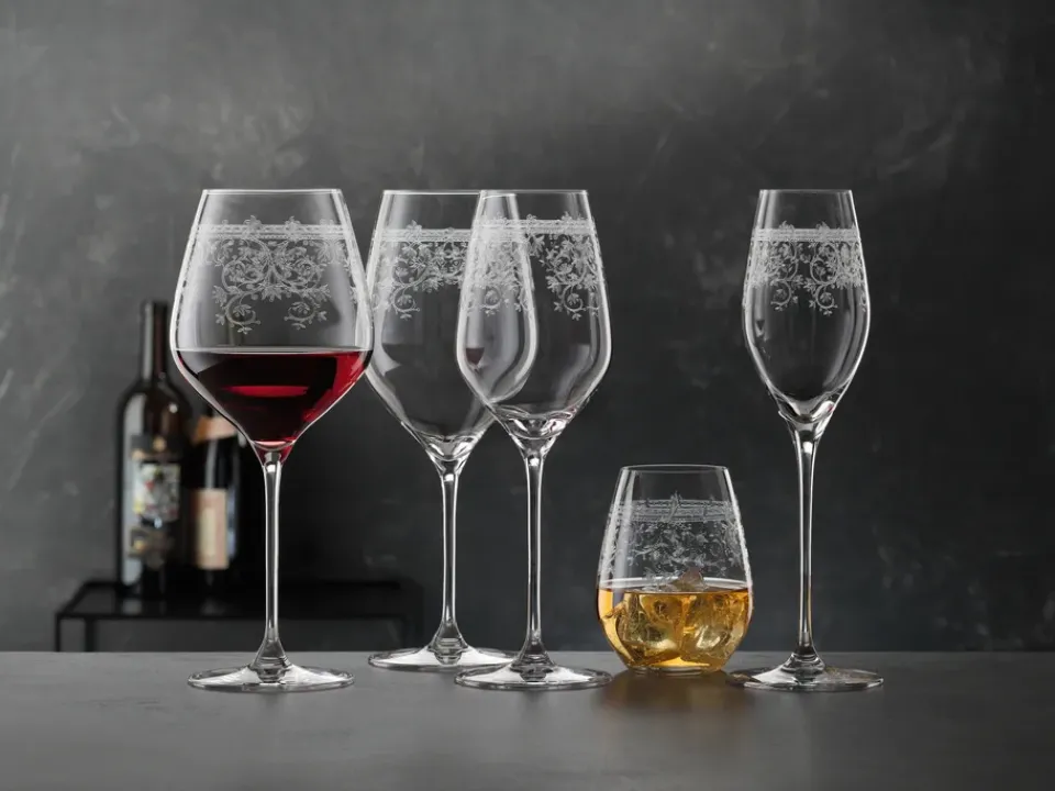 Spiegelau Arabesque champagne glass 30 cl 2-pack, Clear Transparent Best