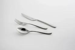 Robert Welch Arden Bright cutlery, 24 pieces Silver-coloured New