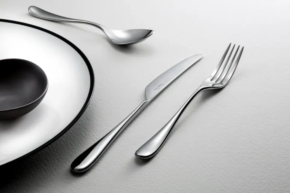 Robert Welch Arden Bright cutlery, 42 pieces Silver-coloured Discount