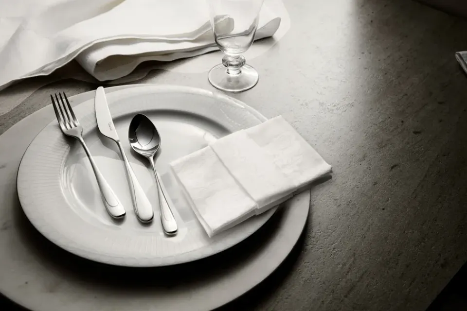Robert Welch Arden Bright cutlery, 42 pieces Silver-coloured Discount