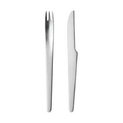 Georg Jensen Arne Jacobsen dessert cutlery, 8 pieces Silver-coloured Sale