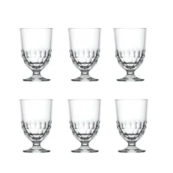 La Rochère Artois drinking glass 29 cl 6-pack, Clear Transparent Outlet