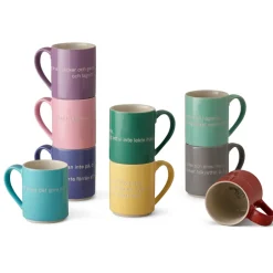 Design House Stockholm Astrid Lindgren mug, I am frecklier…, -swedish Green Online