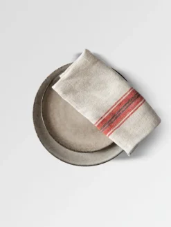 Tell Me More Astrid linen napkin 50x50 cm, Red Discount