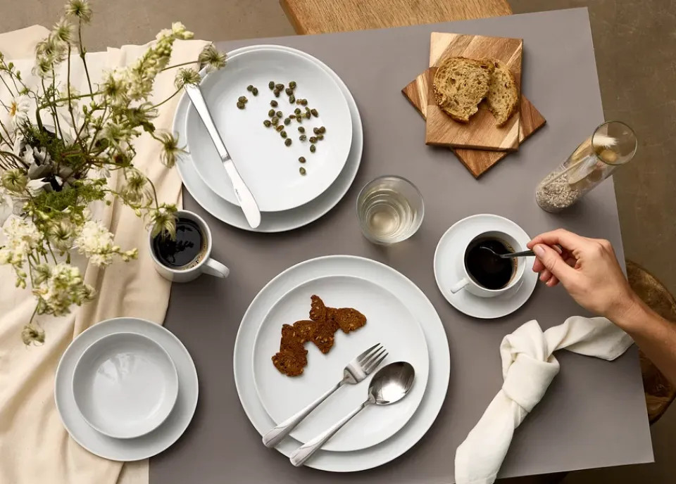 Aida Atelier plate Ø18 cm 4-pack, Super White Online