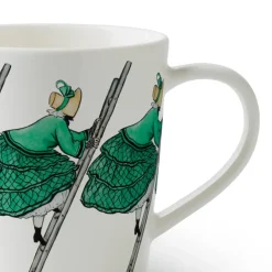 Design House Stockholm Aunt mug with handle, 40 cl Green Best