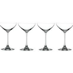 Spiegelau Authentis Dessert-Champagne bowl. 4-pack, clear Transparent Hot