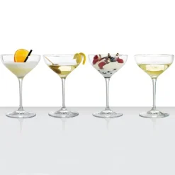 Spiegelau Authentis Dessert-Champagne bowl. 4-pack, clear Transparent Hot