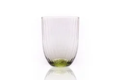 Anna Von Lipa Bamboo drinking glass 25 cl, Olive Green Clearance