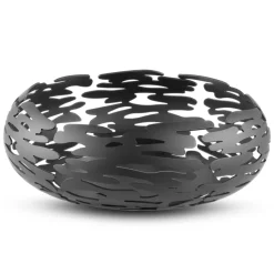 Alessi Barknest round basket, Black