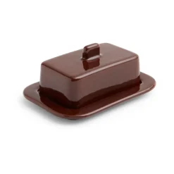 HAY Barro butter dish, Burgundy Red Outlet