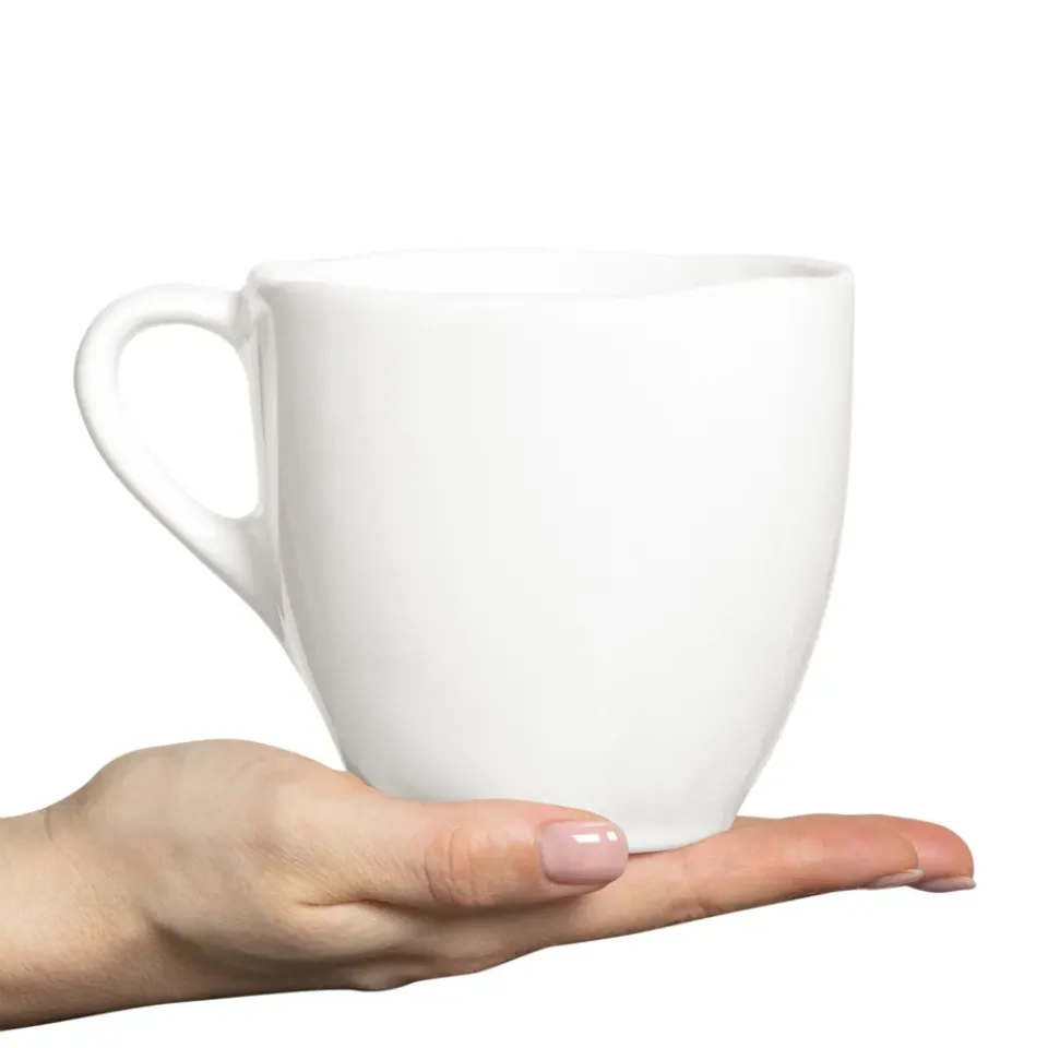 Mateus Basic organic mug 60 cl, White Outlet